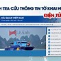 Cách Tra Cứu Thông Tin Tờ Khai Hải Quan