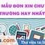 Hồ Sơ Xin Chuyển Trường Đại Học